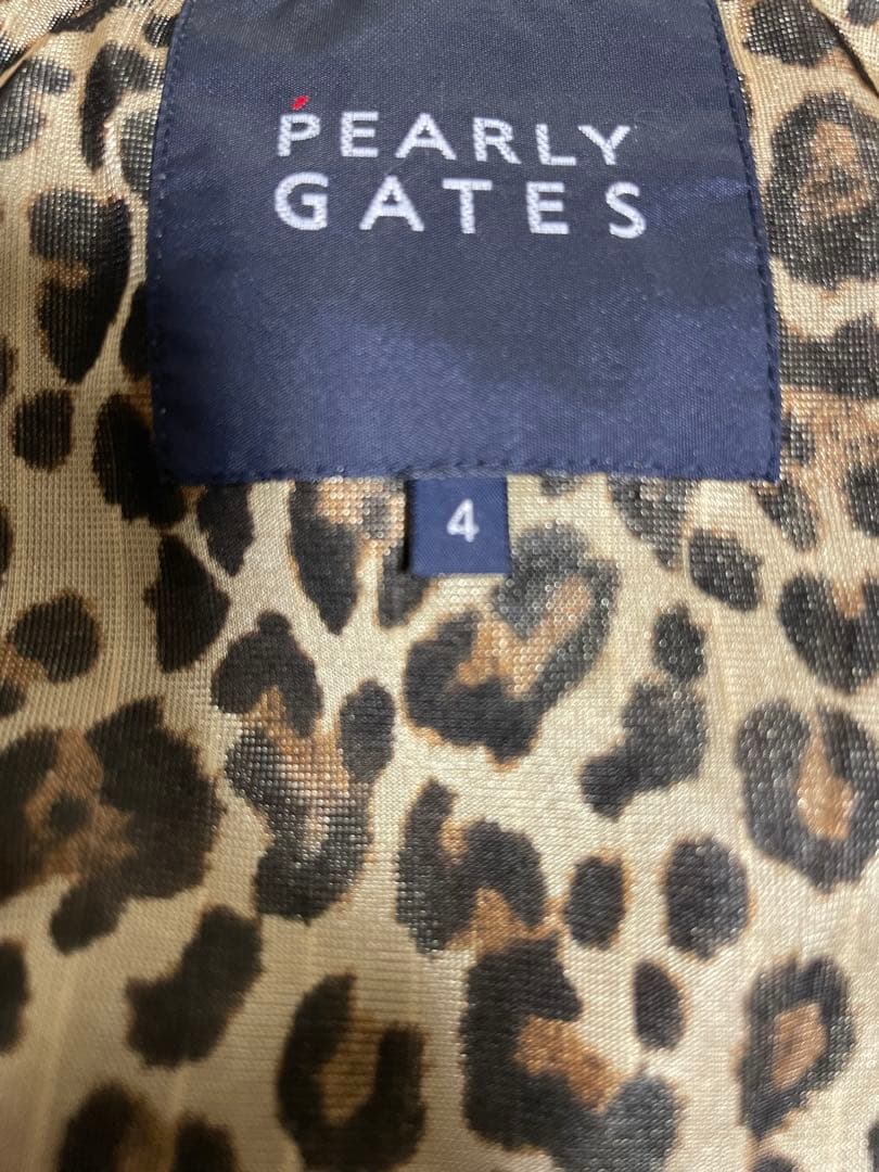 PEARLY GATES ベージュ　セットアップ　サイズ4