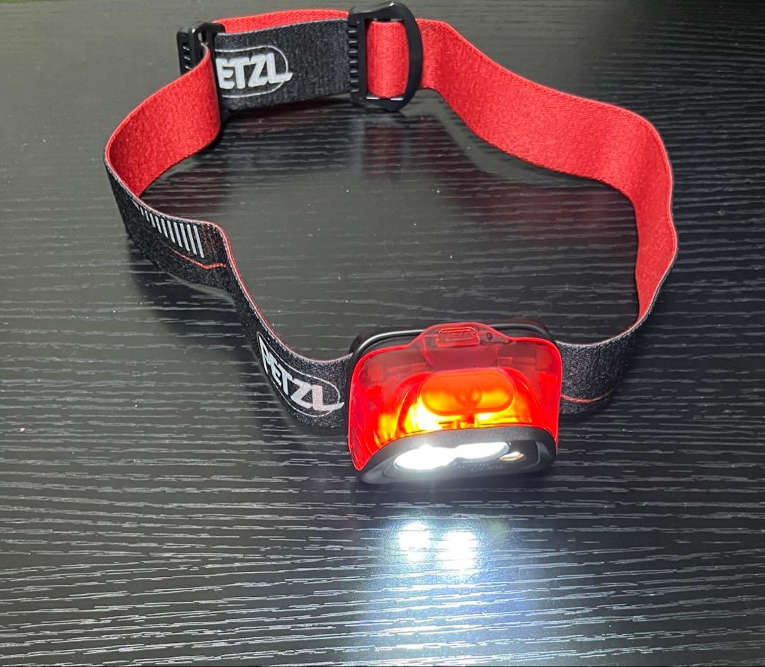PETZL(ペツル) アクティック コア E099GA レッド バッテリー付属