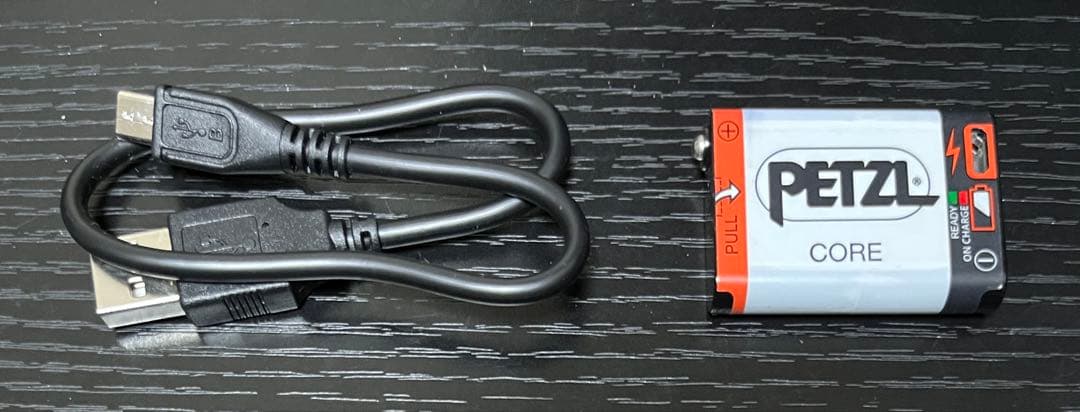 PETZL(ペツル) アクティック コア E099GA レッド バッテリー付属