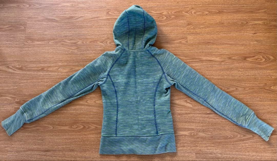 ルルレモン　パーカー　lululemon スキューバ　フルジップフーディー　xs