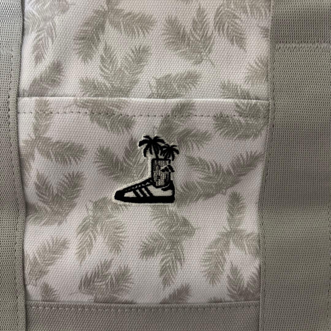 新品　adidas ハンドバッグ　ホワイト×グレー トートバッグ　ゴルフ