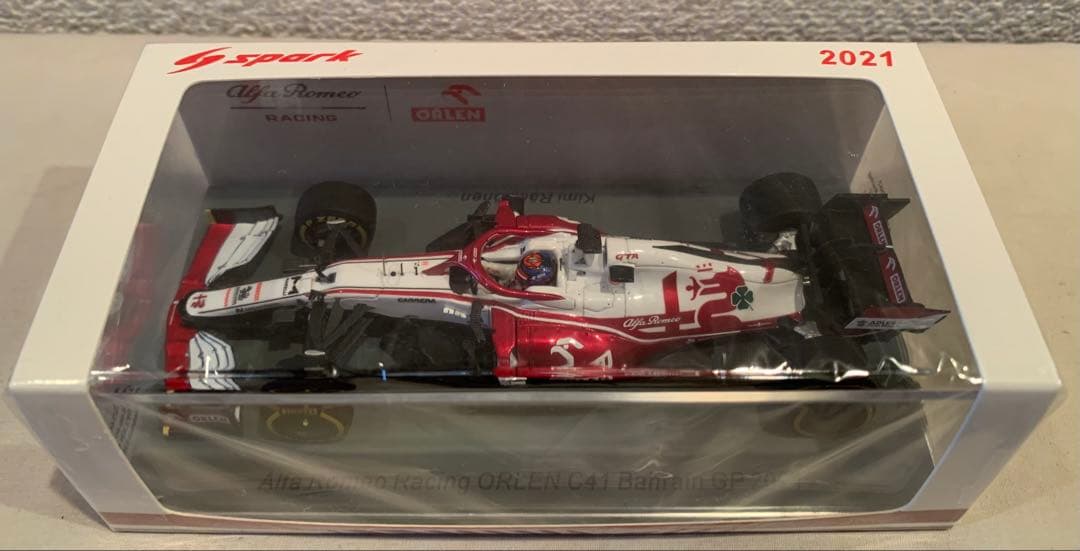 1/43 Alfa Romeo C41 K.ライコネン 2021バーレーンGP