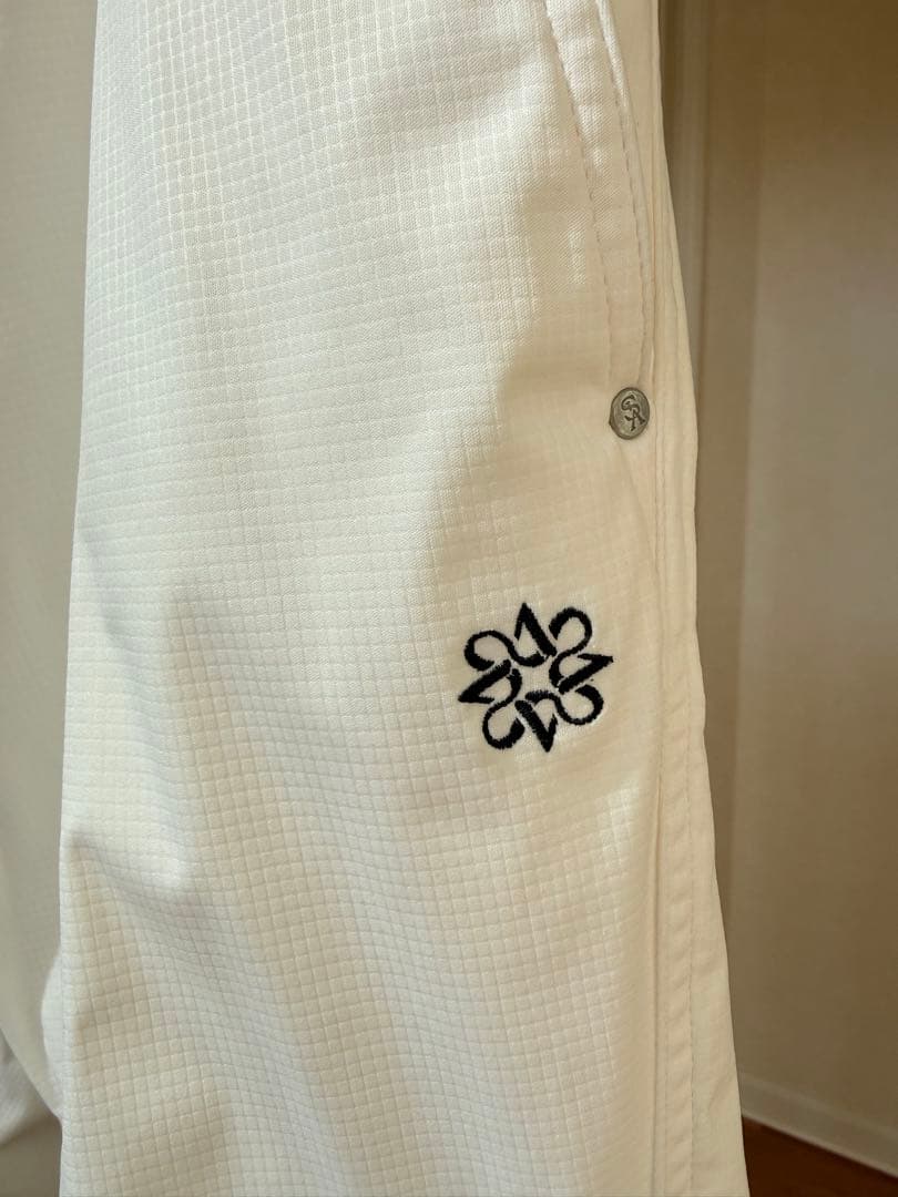 St ANDREWS ホワイト 軽量パンツ バックポケット付き