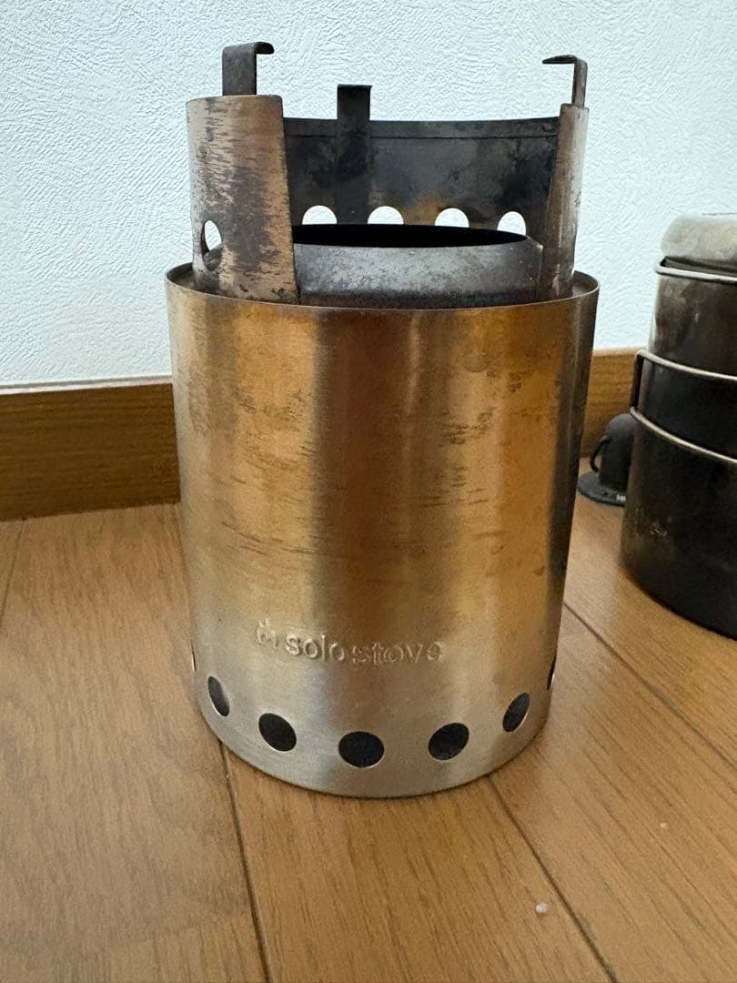 ソロストーブタイタン＆ソロポット1800キャンプストーブ コンボ