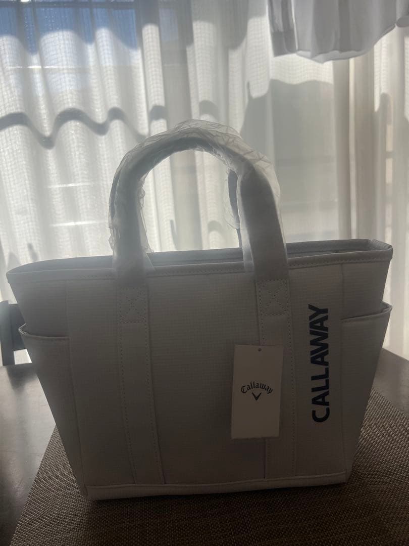 ★値下げ中★新品未使用CALLAWAY ホワイト トートバッグ