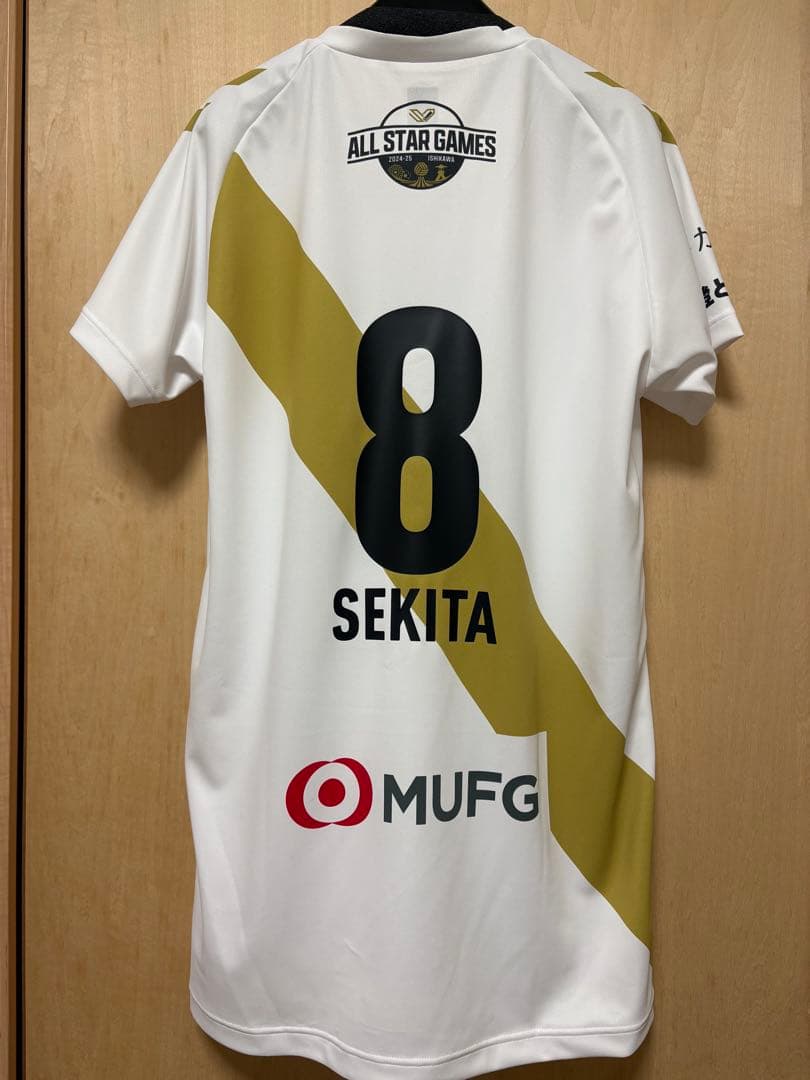 SVリーグ　オールスターユニフォーム　関田選手