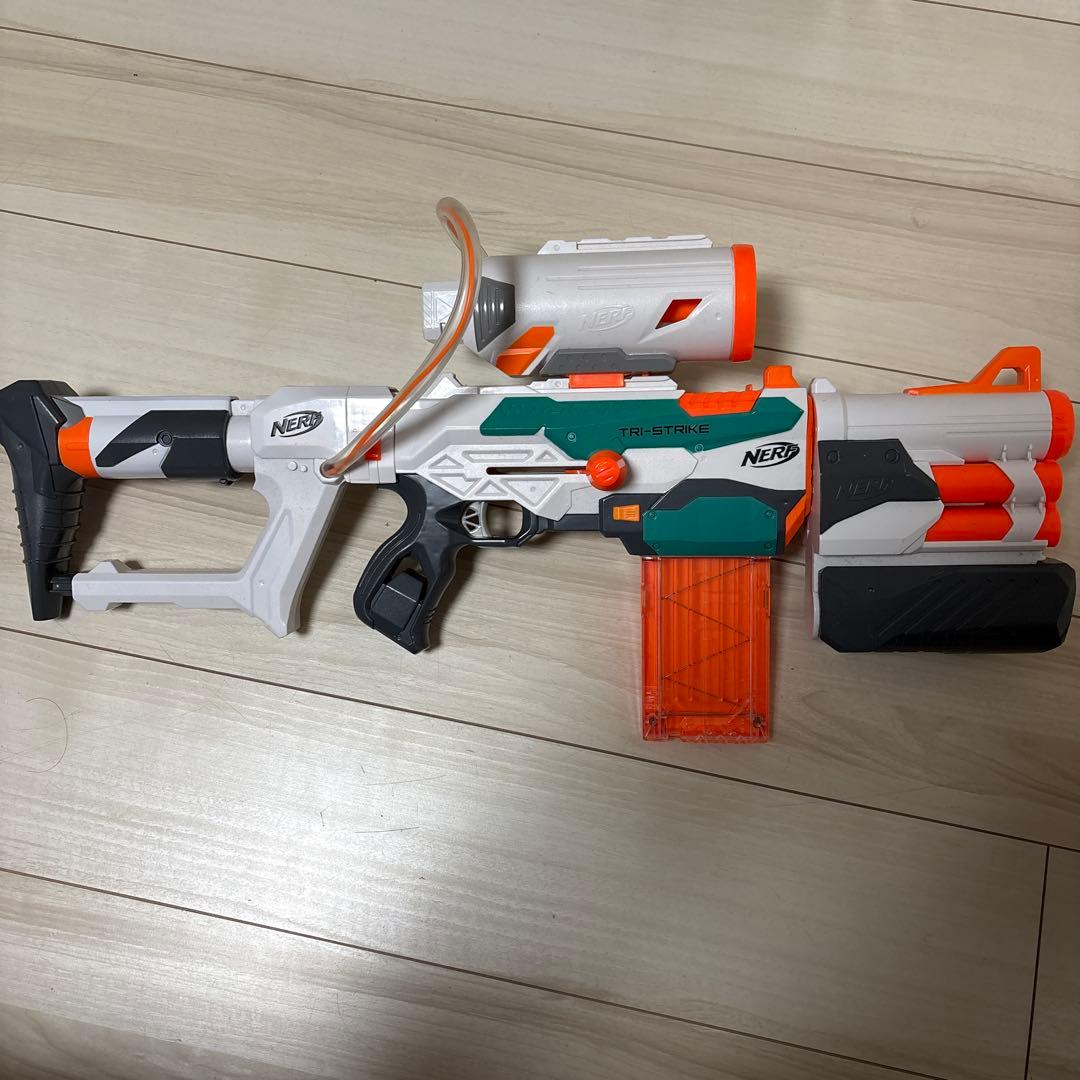 NERFナーフ　モジュラスTRI STRIKE 全3種類弾セット　トイガン
