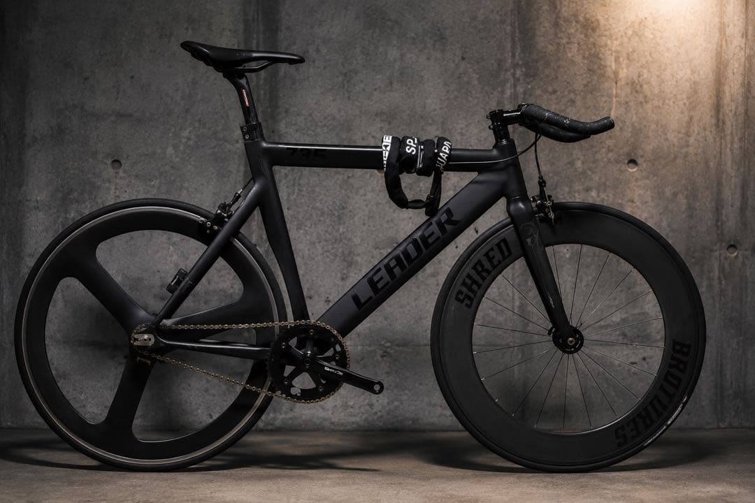 LEADER BIKE リーダーバイクブラック　735TR XLサイズ　カスタム