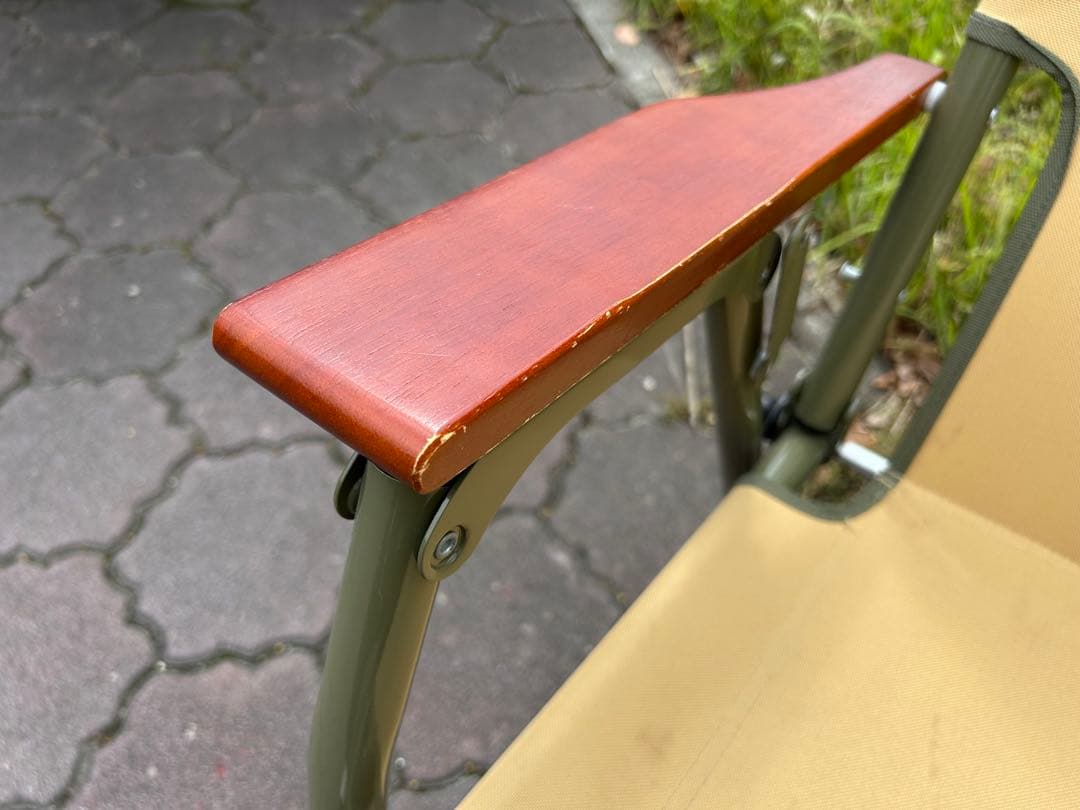 Coleman ベージュ アウトドアチェア　キャンプ用品　ベンチ　折り畳みチェア