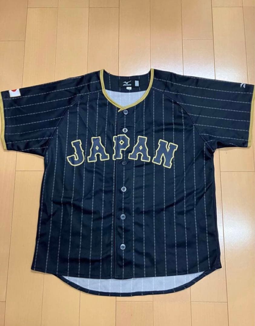 大谷翔平　ユニフォーム　レプリカ　侍ジャパン　黒　ブラック　WBC プレミア12