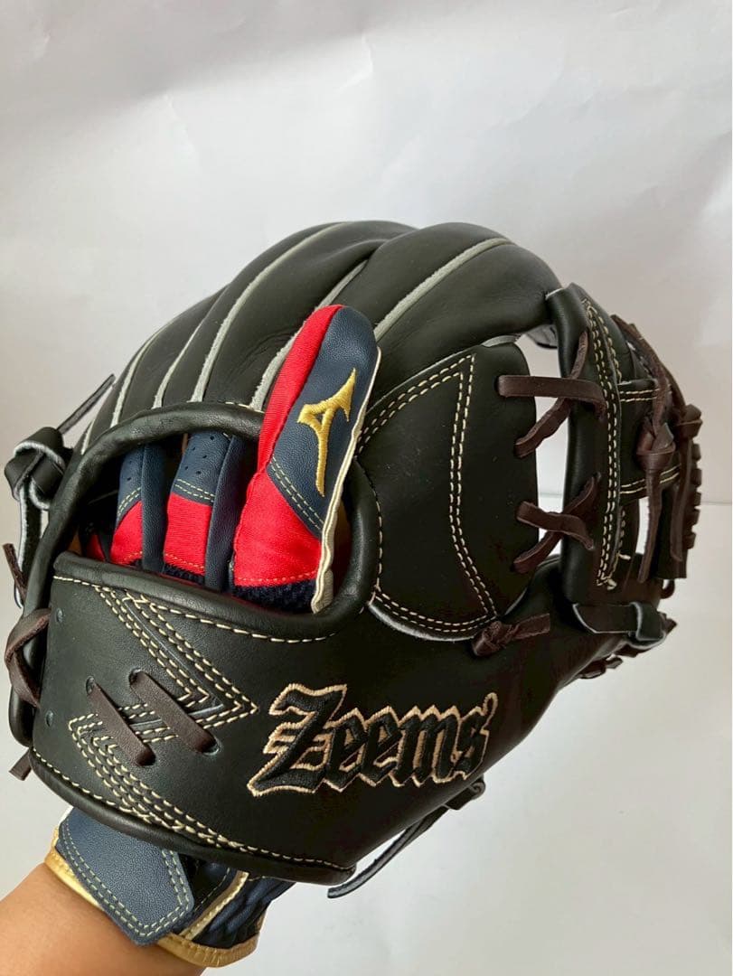 zeems 三方親　グローブ　硬式　型付済　内野