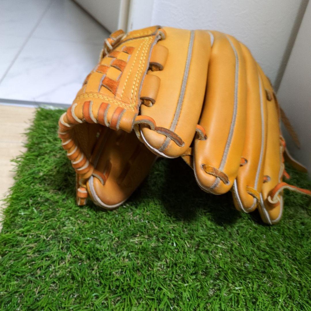【貴重！初期ロット】ミズノプロ　硬式内野手BSS限定グラブ　ММ型ビターオレンジ