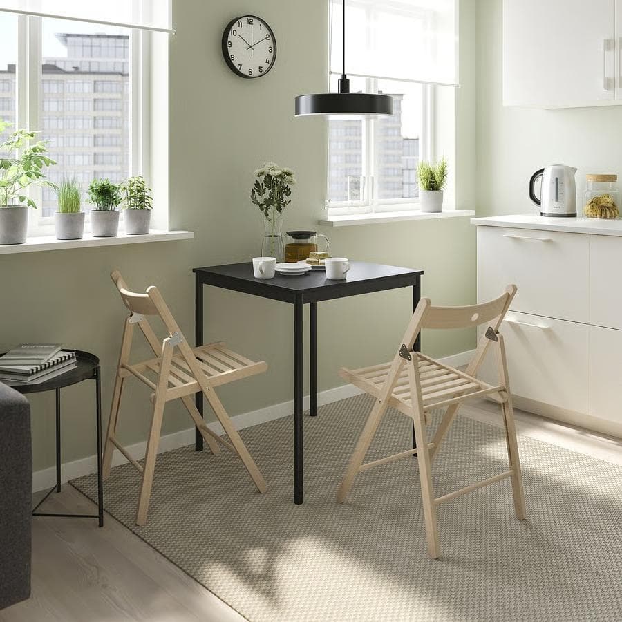 【中古】 IKEA TERJE FRÖSVI　折りたたみチェア　2脚セット