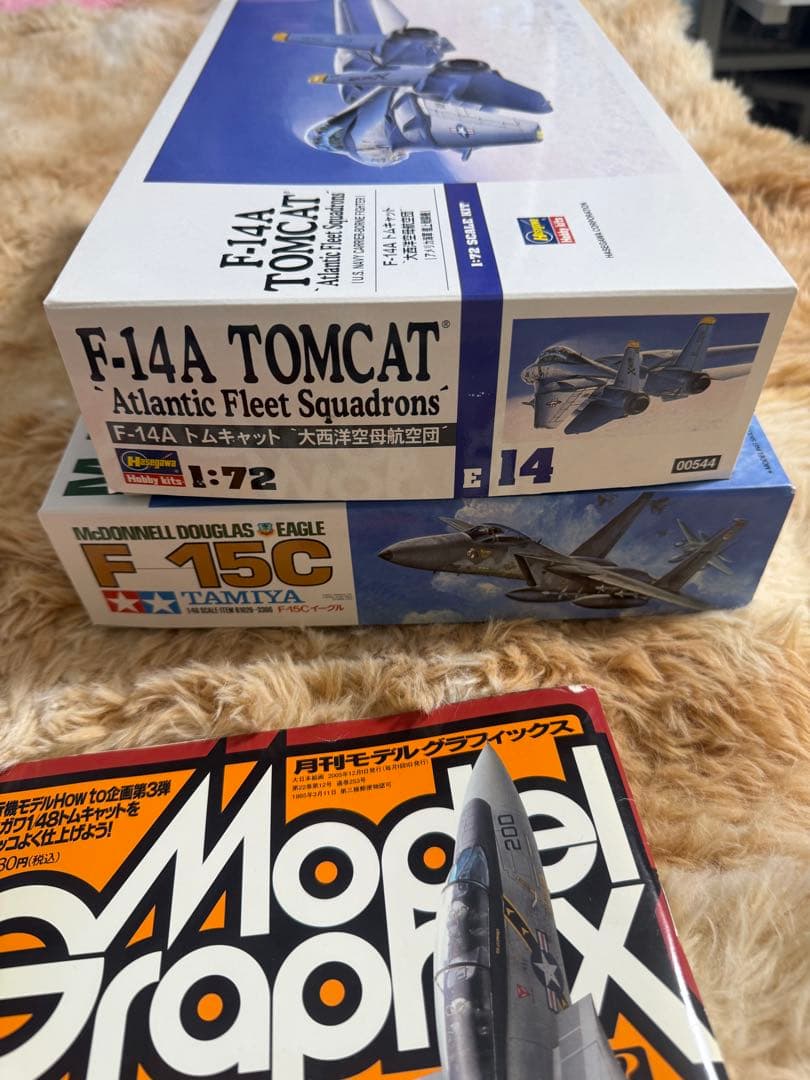 F-15C イーグル & F-14A トムキャット プラモデルセット