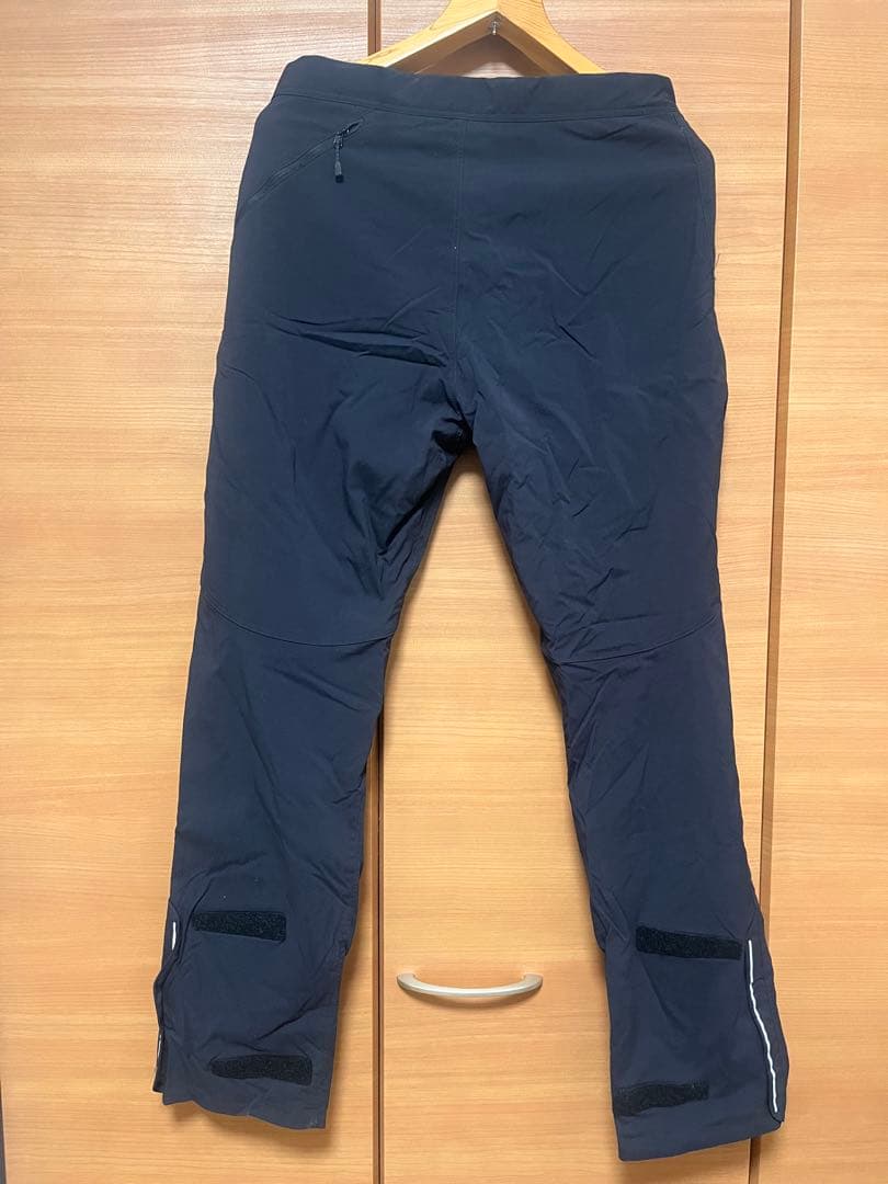 モンベル 冬用サイクルパンツ 黒 ストレッチ