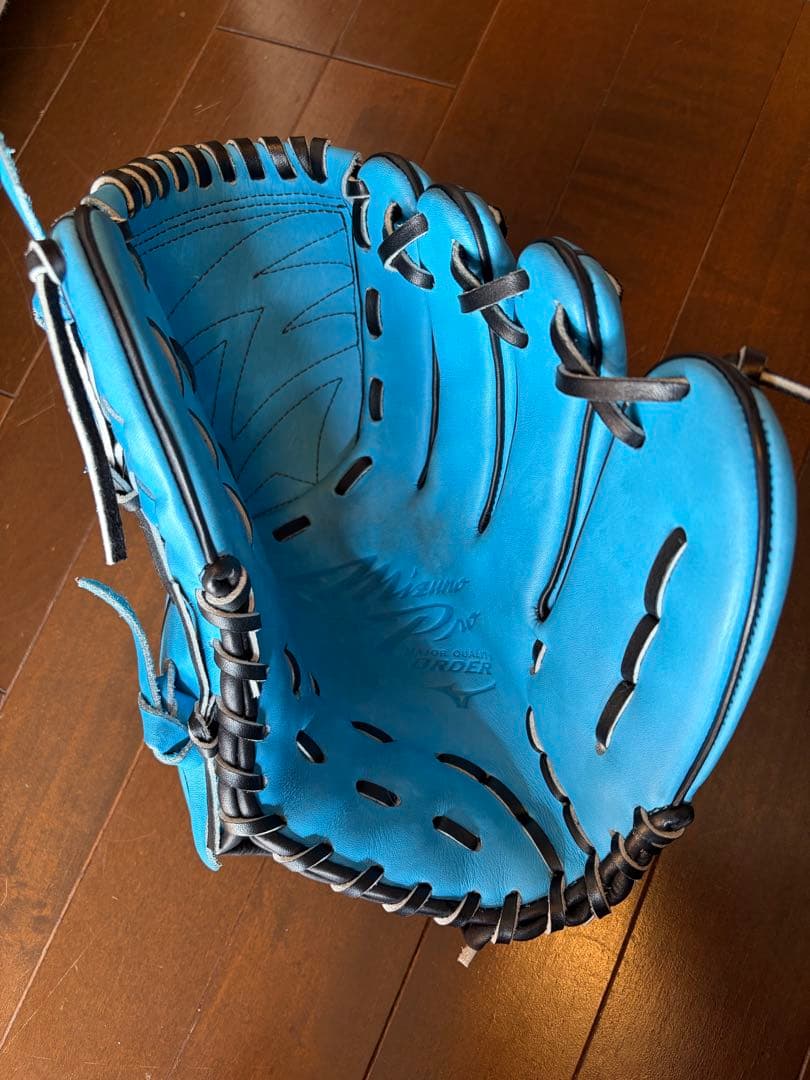 MizunoPro オーダー 軟式グローブ スカイブルー