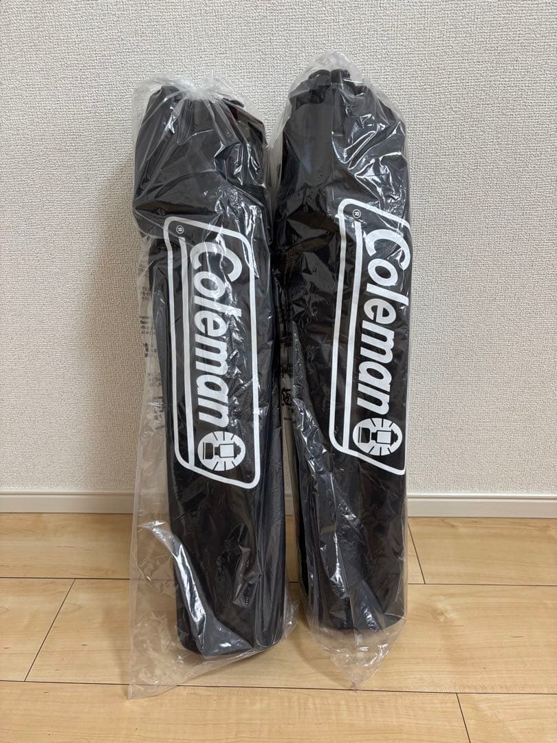 【新品・未使用】2脚セットColeman コンパクト クッションチェア