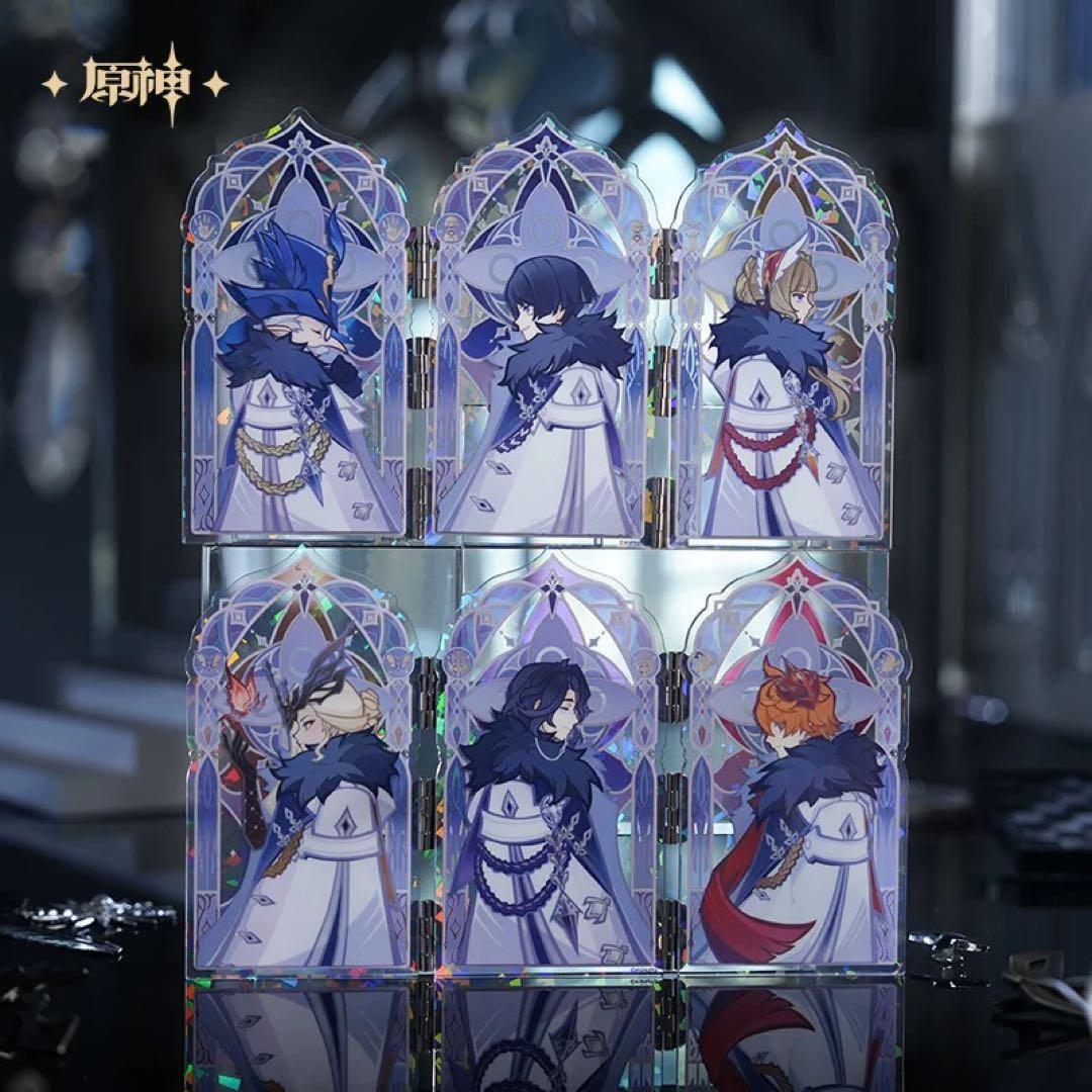 原神 厳霜と狂焔シリーズ アクリルスタンド アクスタ コンプリート 執行官