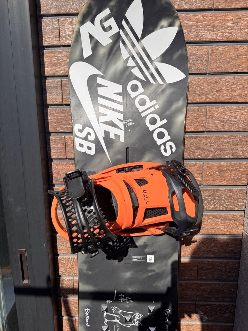 BURTON CUSTOM TWIN 156 MALAVITA M ボードセット