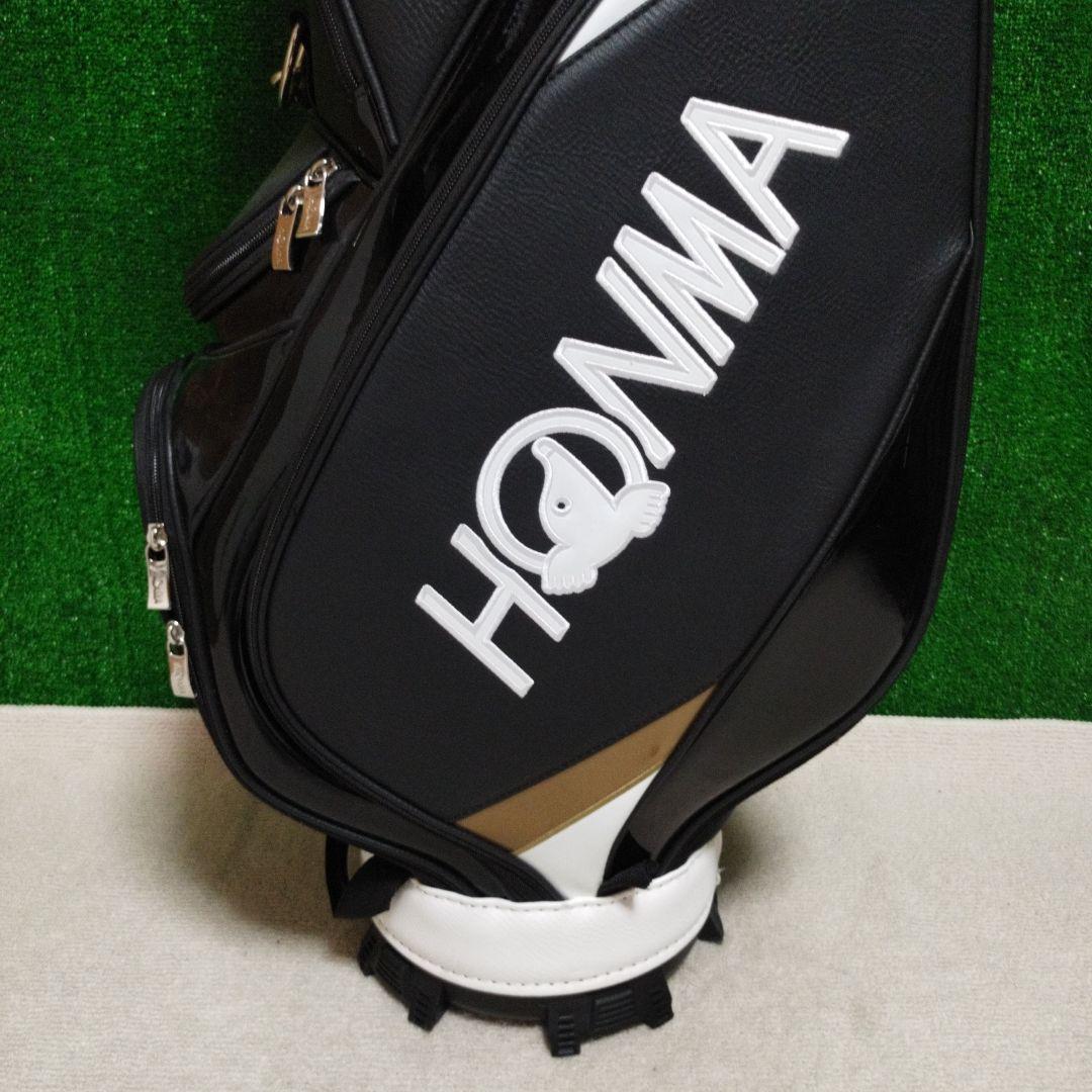 HONMA TW WORLD キャディバッグ 黒/金 フード無し