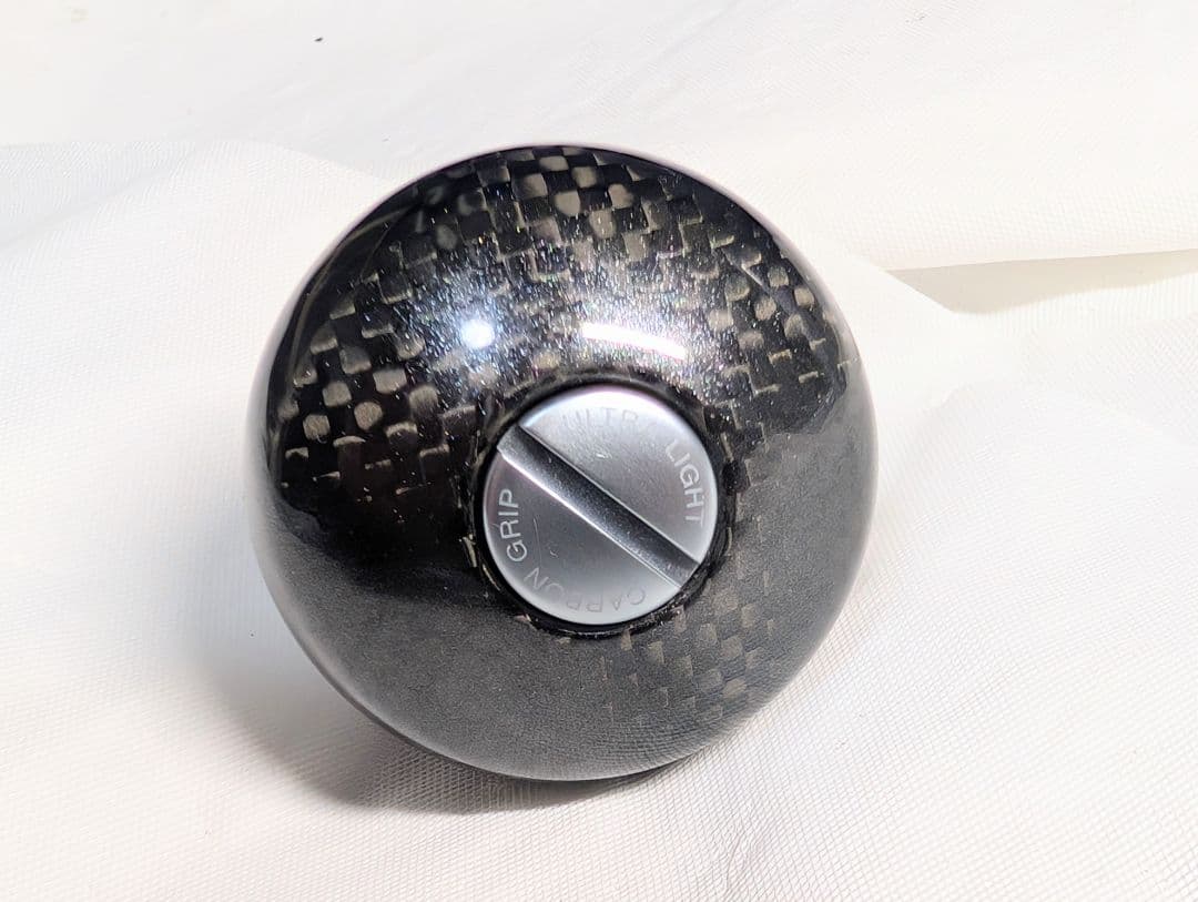 美品　シマノ08ステラSW ウルトラライトカーボン ハンドルノブB　管522FP