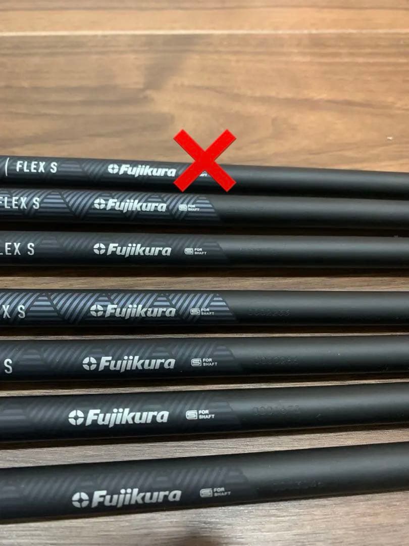 TRAVIL105s(5i〜PW)&95s(3i)シャフト7本セット