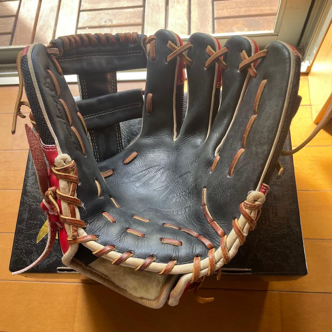 Mizuno Pro 軟式　坂本モデル　赤 箱付き