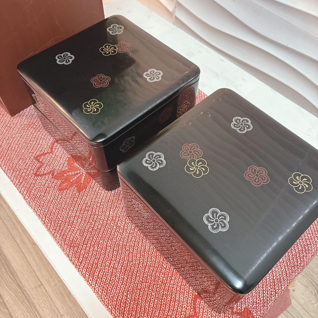 ◇重箱◇4段◇木箱入り◇