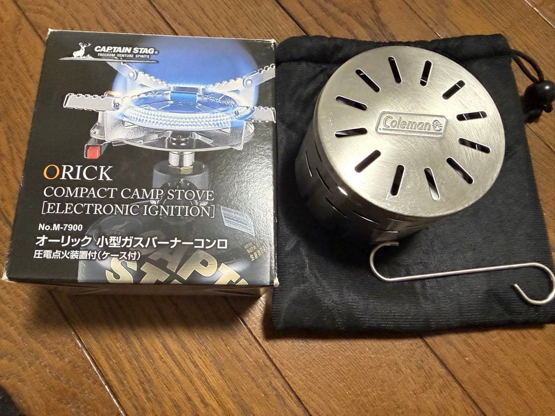 ORICKバーナーColeman携帯用ヒーター遠赤ヒーターアタッチメント