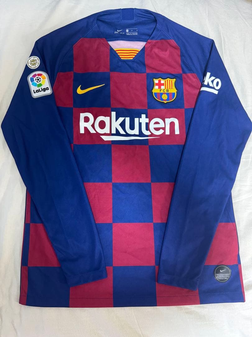FCバルセロナ アンスファティ正規品シーズンオーセンティック長袖ユニフォーム