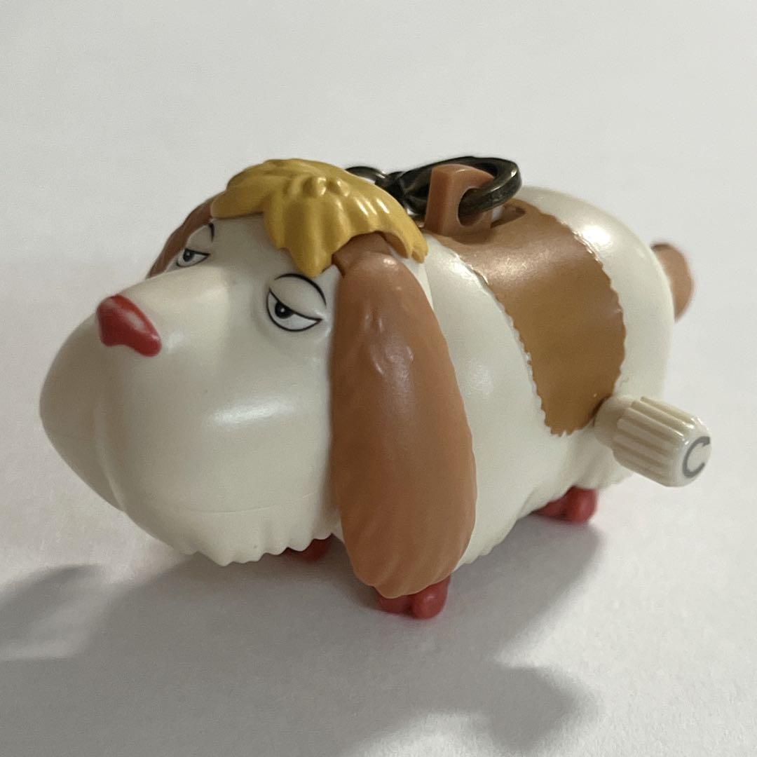 ジブリパーク ハウルの動く城 ヒン ゼンマイ式キーホルダー 非売品 缶バッジ