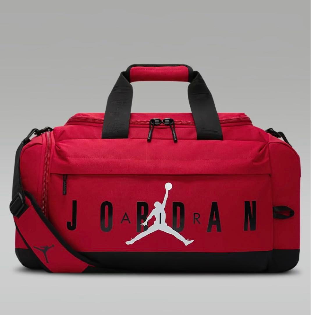 【新品未使用】NIKE JORDAN ダッフルバッグ レッド 46L バスケット