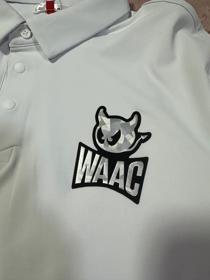新品　タグ付き　 WAAC golf 長袖シャツ　サイズ4 ホワイト