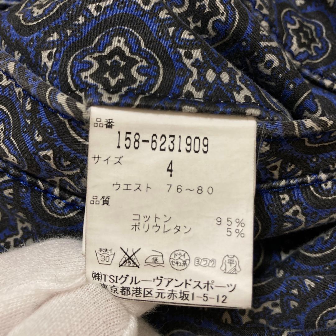 マスターバニーエディション ゴルフパンツ 総柄