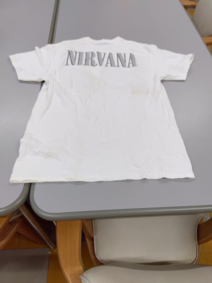 NIRVANA プリントTシャツ L ホワイト