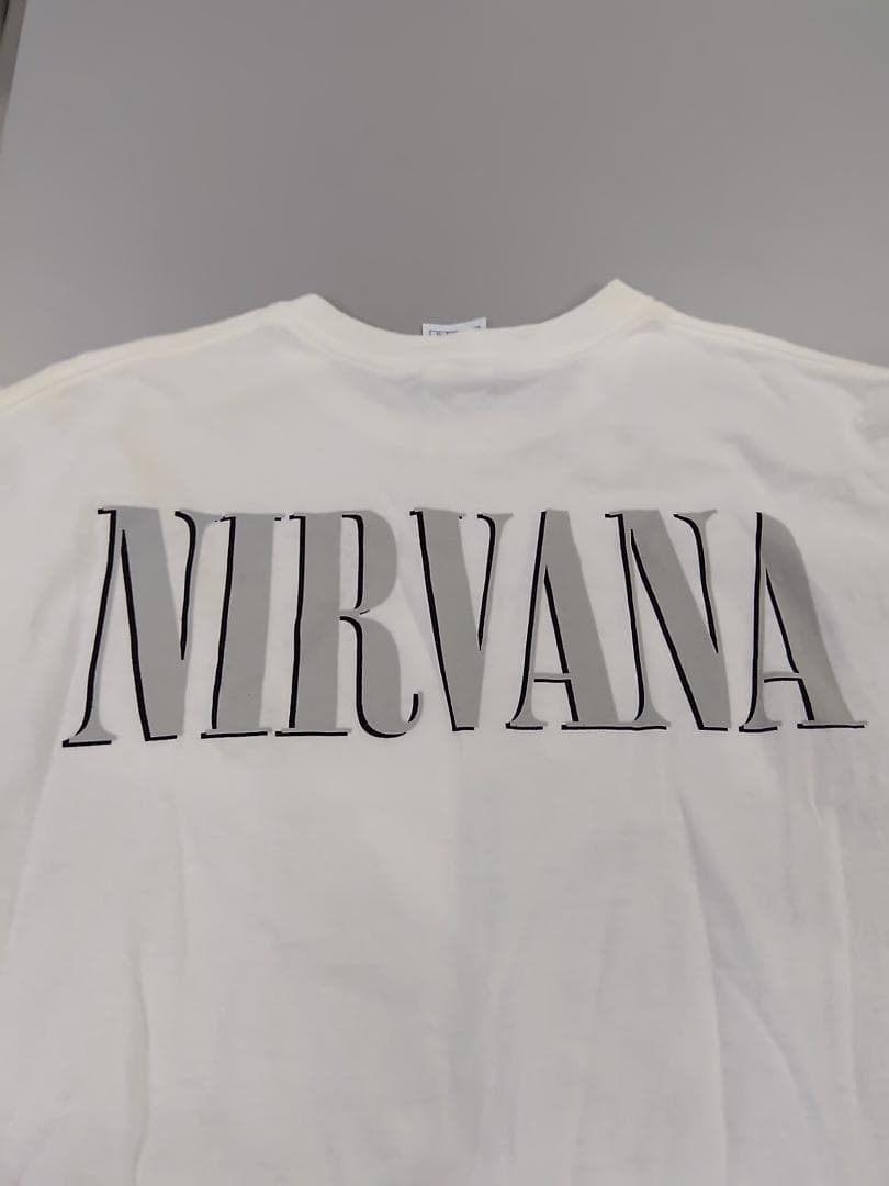 NIRVANA プリントTシャツ L ホワイト