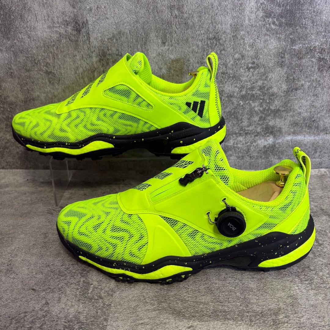 【未使用級】adidas BOOST★ゴルフシューズ★コードカオス★BOA★28