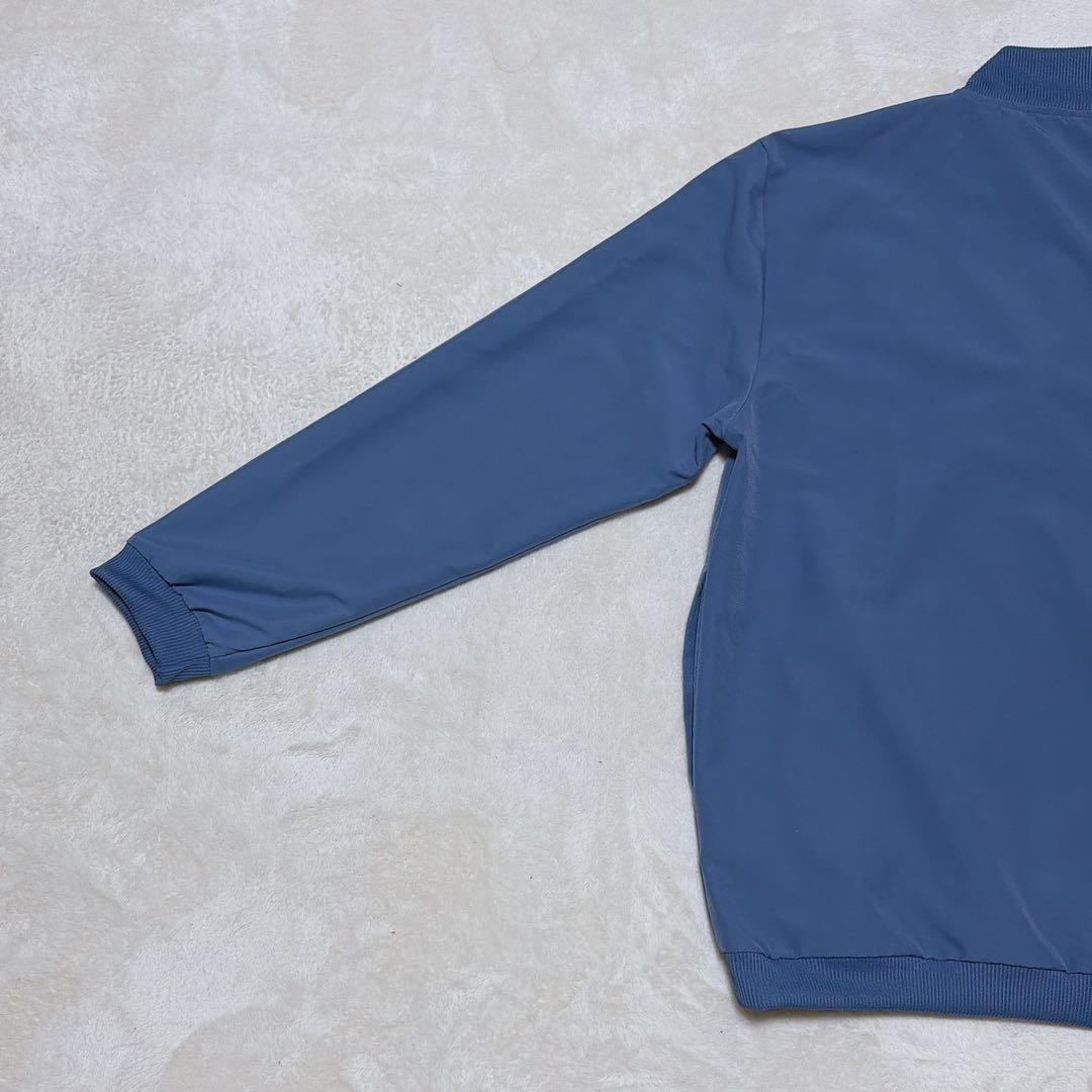 adidas トラックジャケット L くすみブルー アディダス ジャージ