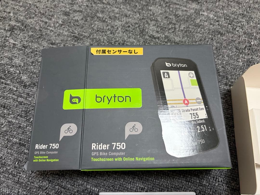 アクセサリー Bryton Rider 750 + mount