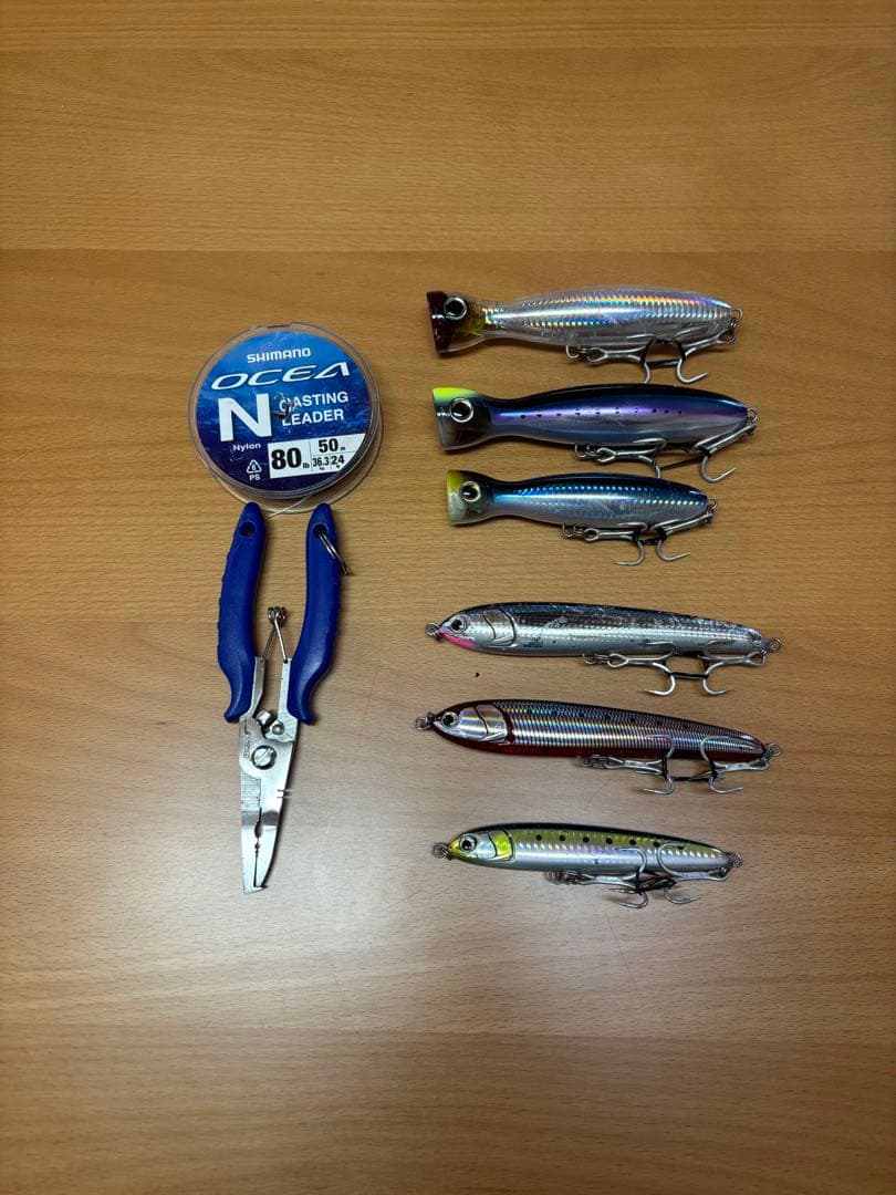 釣具　リール、ロッド、ジグ類セット