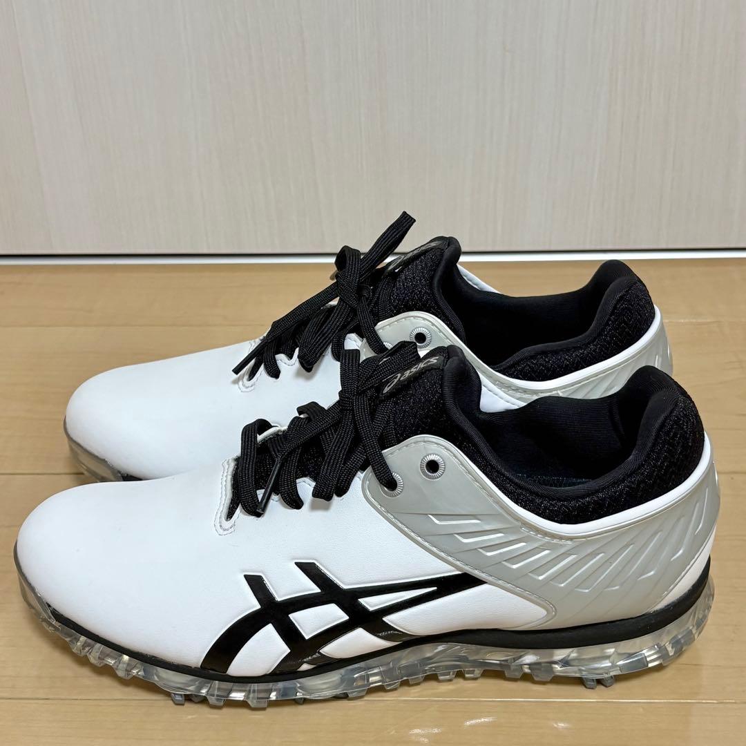 【新品】アシックス　ゴルフシューズ ゲルエース プロ5 25.0cm 白黒