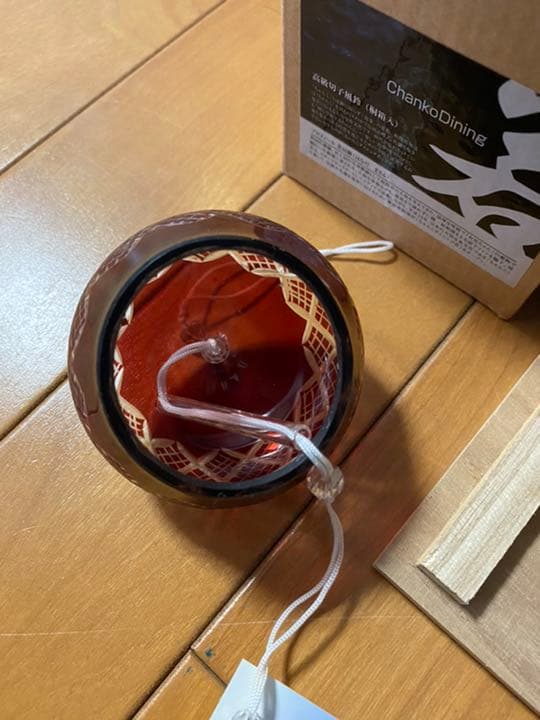新品 高級切子風鈴(桐箱入り)ChankoDining 若 花田 勝 若貴兄弟