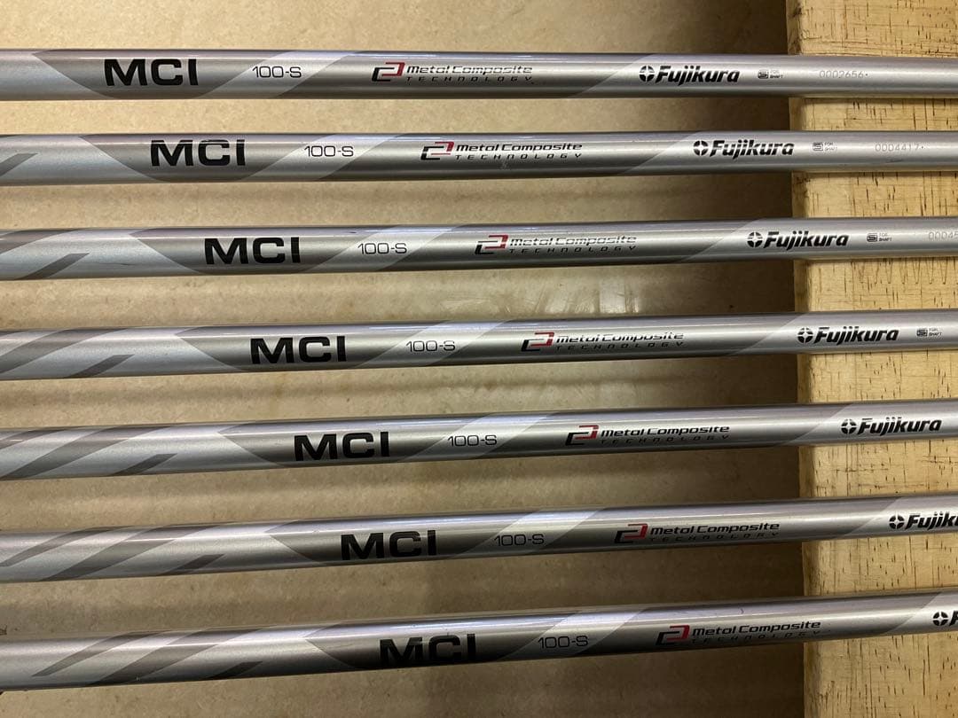 ミステリー CVL フォージドアイアン 7本MCI100 レフティ