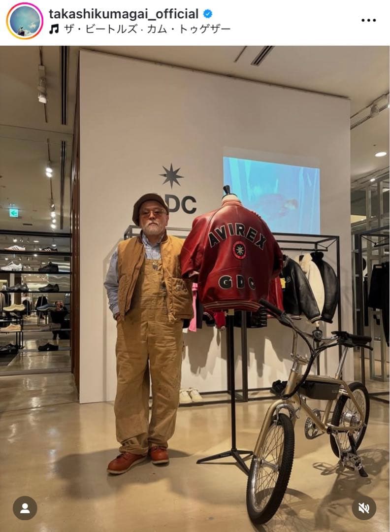 WO BIKES×GDC GLISSE ゴールド　木村拓哉　窪塚洋介