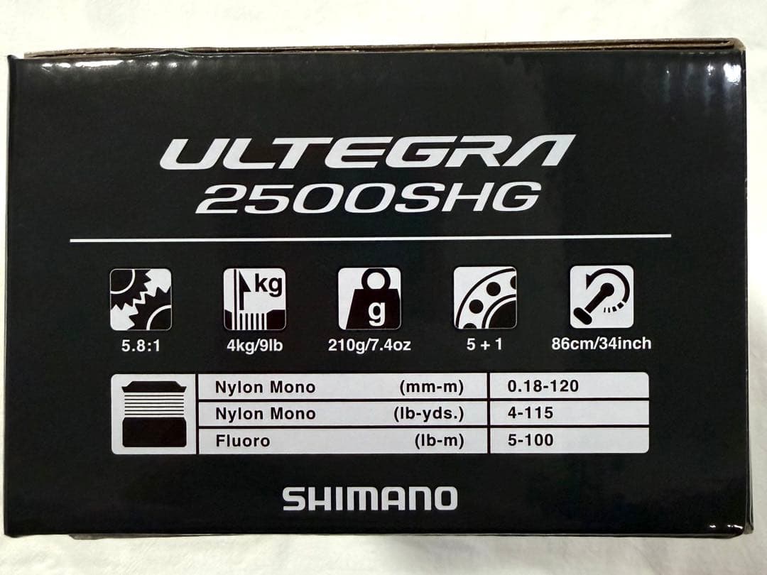 SHIMANO 25 ULTEGRA 2500SHG シマノ 25 アルテグラ