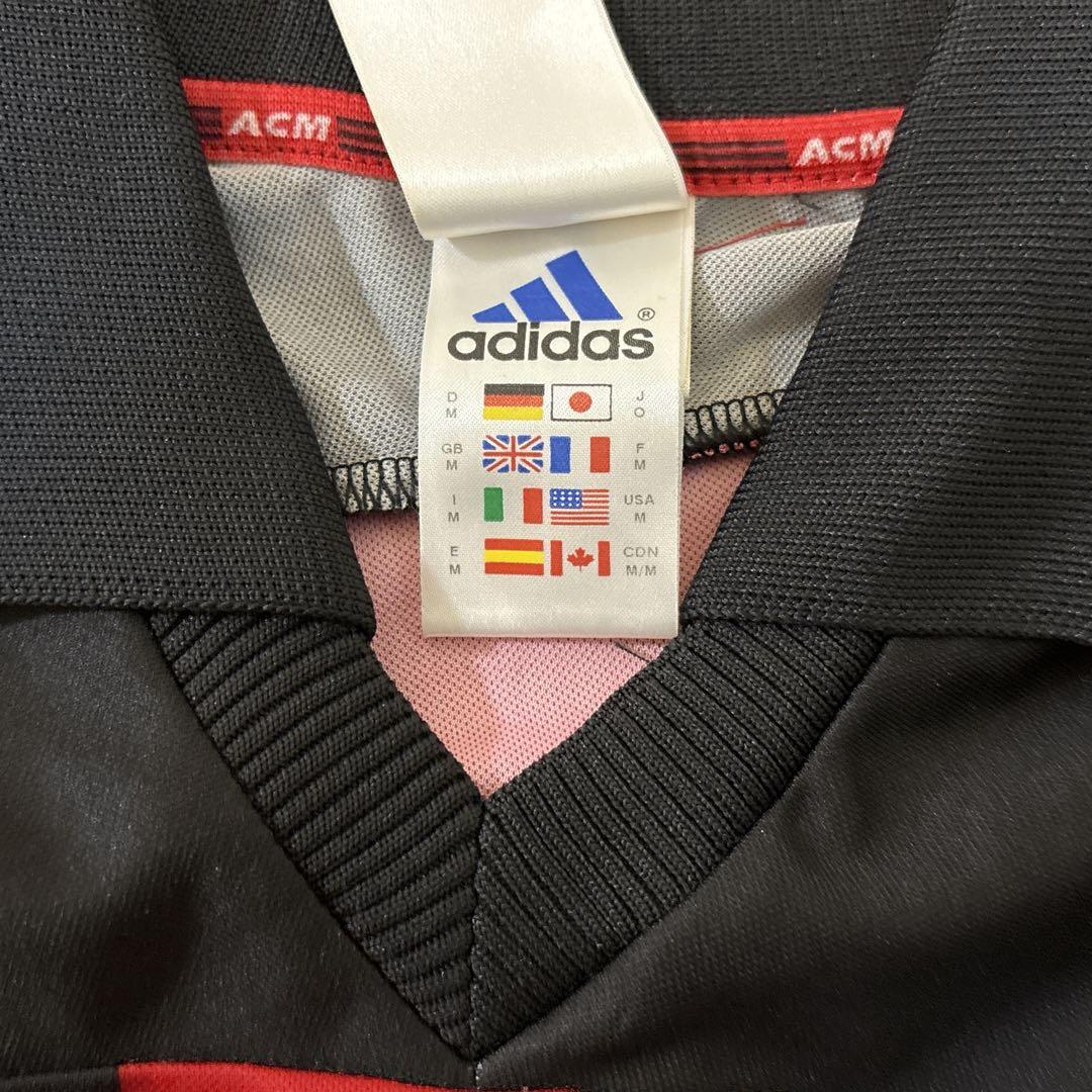 サッカー　ユニフォーム　ACミラン　XL