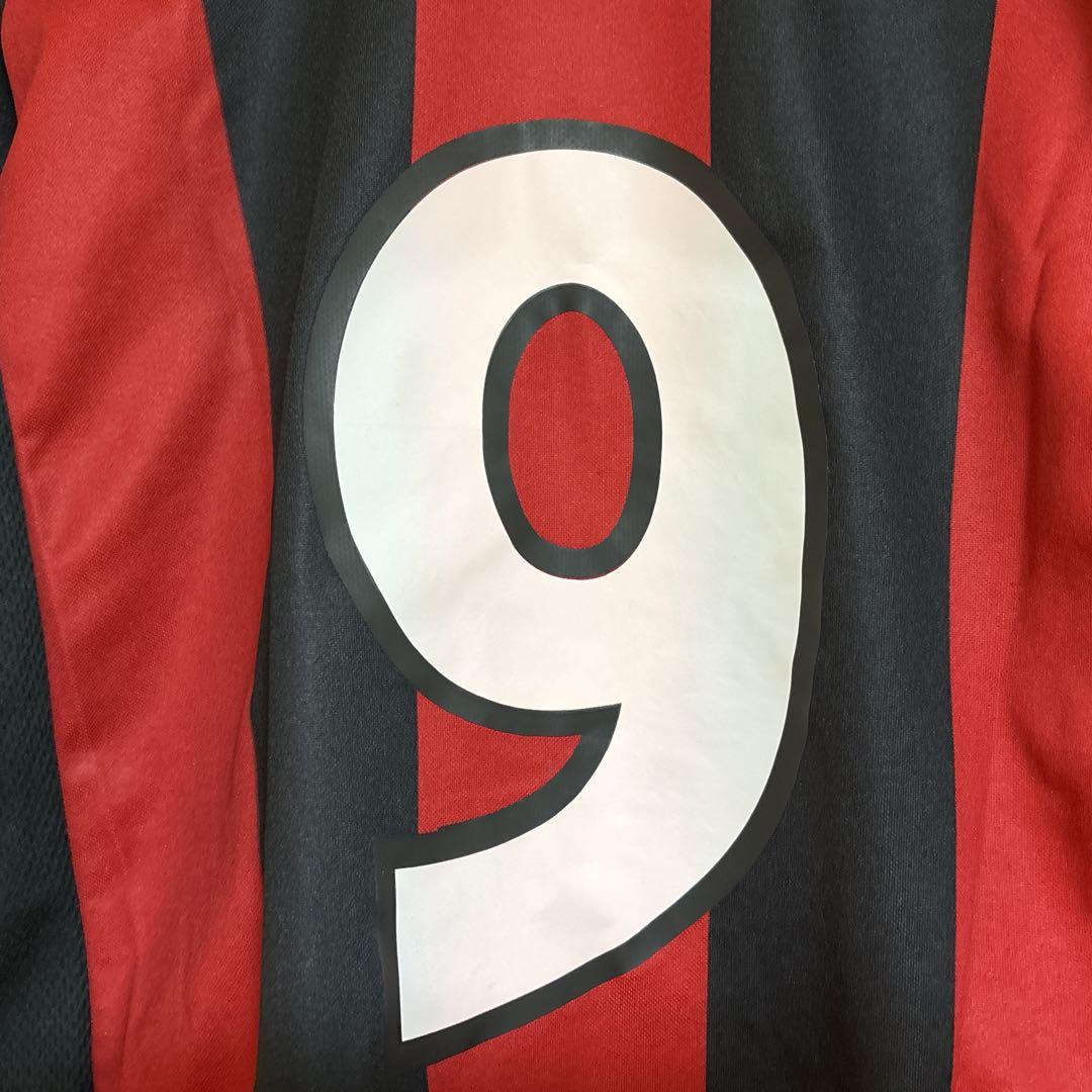 サッカー　ユニフォーム　ACミラン　XL