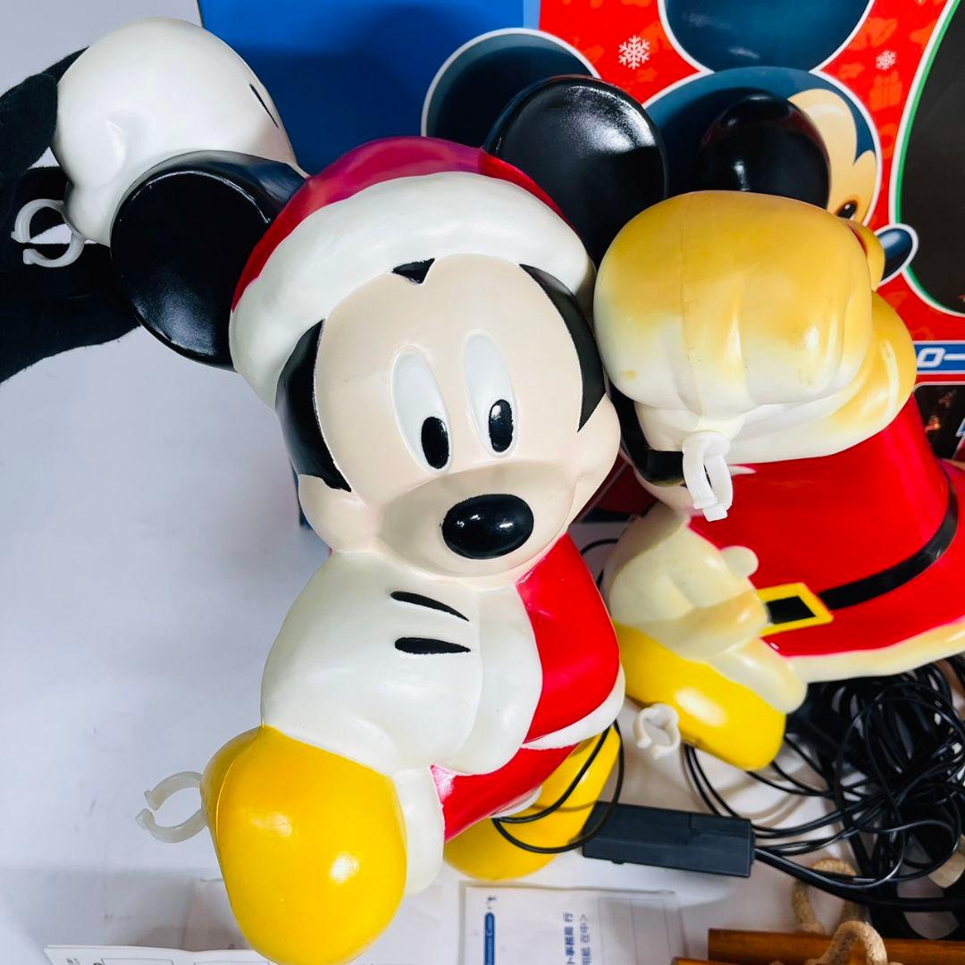 ミッキーマウス　ブローライト　はしごタイプ　3体　イルミネーションライト