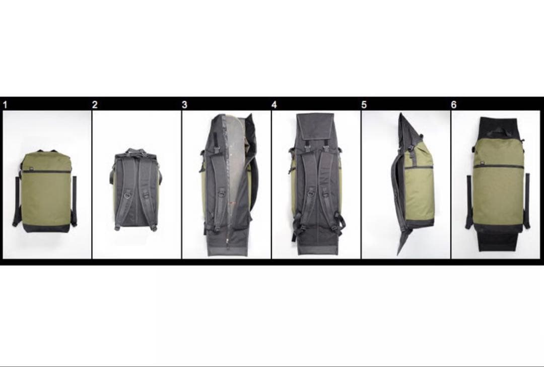 VAGA WEDGE BACKPACK 黒