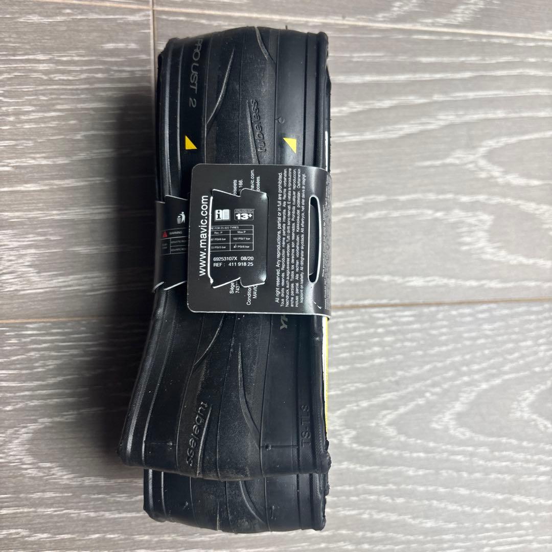 パーツ Mavic Yksion Pro UST 2 700x25C